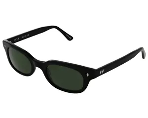 Tres Noir Classic Black G15 Lens Sunglasses