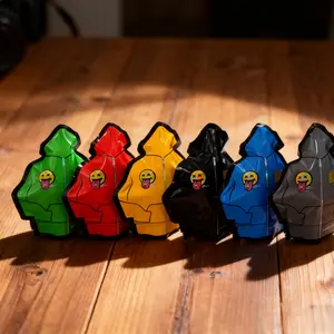 Colorful JACKET Design Mylar Bags, Zippered Pouches for School, Parties, Gifts, Party Favors Assortment, Perfect for Back to School, Halloween, Thanksgiving, Christmas, School Stationery, Jewelry storage 20/60/120pcs, Party Supplies