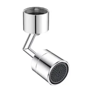 Faucet Aerator, 1 Piece Rotatable Splash-proof Faucet Extender, Universal Rotation Faucet Extender for Washing Face and Eyes, Bathroom Supplies, Plumbing Accessories