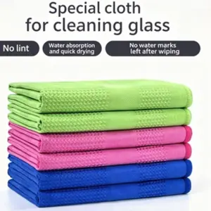 6 Pack Microfiber Cleaning Cloths, Super Absorbent Quick Dry, No Scratch No Streak, for Kitchen Bathroom Car Furniture, Reusable Multi-Purpose