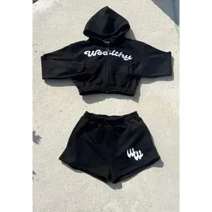 Dalmatian crop top set