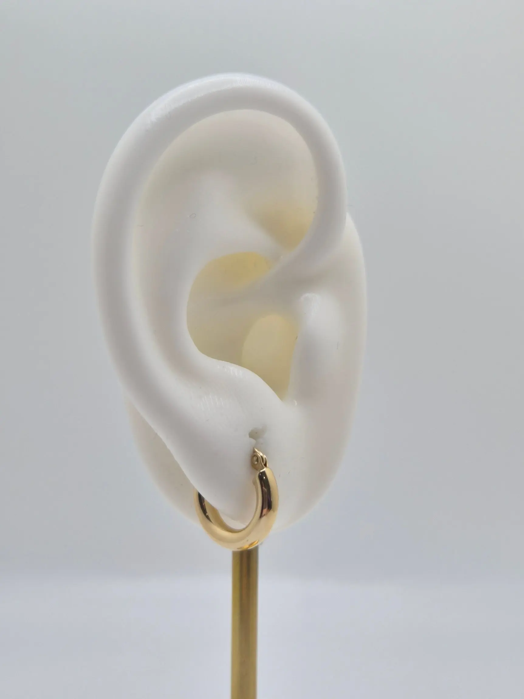 14K Gold Mini Everyday Goldies Hoop Earrings (039)