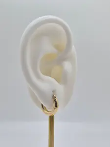 14K Gold Mini Everyday Goldies Hoop Earrings (039)