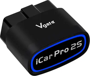 iCar Pro S OBD Bluetooth Adapter Check Engine Vehicle Code Reader Diagnostic Scanner Tools for iOS&Android and Windows Made for Electric (EV) and Hybrid Vehicles