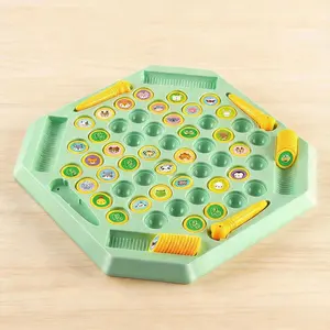 Children's Battle Flip Chess Puzzle Early Education Interactive Educational Concentration Memory Training Board Game Toy for Kids funny  board  games