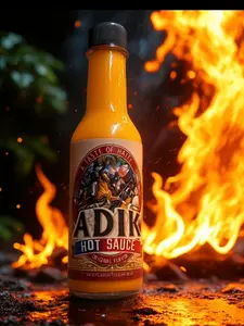 Adik Hot sauce -Original Flavor - 5 oz bottle , 100 % natural , habanero pepper.
