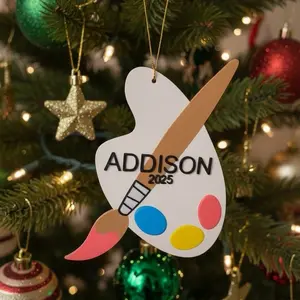 Paint Palette Ornament