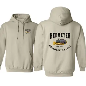 Heemeyer Demolition Inc Hoodie, Killdozer Sweatshirt, Heavy Equipment Operator Hoodie, Construction Workwear Gift, Bulldozer Crew Pullover, American Patriot Shirt. Unisex - Menswear, Streetwear. Men's Tops
