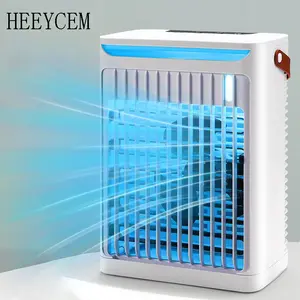 Desktop Fan Cooler Humidifier Spray Water Cold Fan Seven Color Night Light, Ideal for Home and Office Use, Energy Efficient at 5v Power Consumption（USB plug-in use）