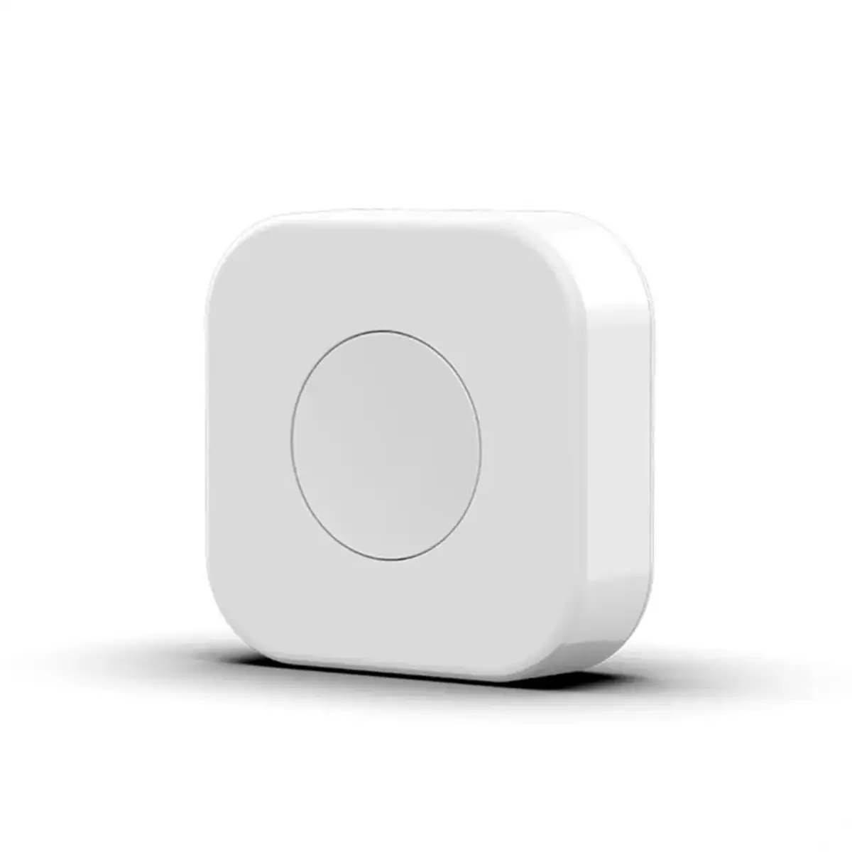 Small Tuya Zigbee Smart Scene Switch - 1 Zigbee Button, Wireless, Single Click, Light Control, Custom Key Operation, Tool-Free Setup, Intelligent Linkage, Automation, Smart Life Compatible for Kayaking Water Sports, Control Lights, No Need To Install