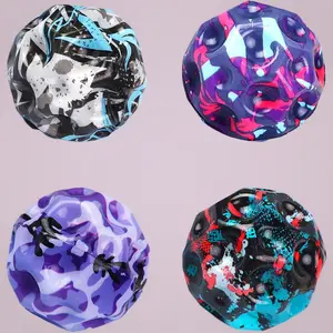 Extreme High Bouncing Moon Ball for Kids & Adults, Improve Hand-Eye Coordination, Easy Grip & Catch for Athletes, Sport Training Balls for All Ages