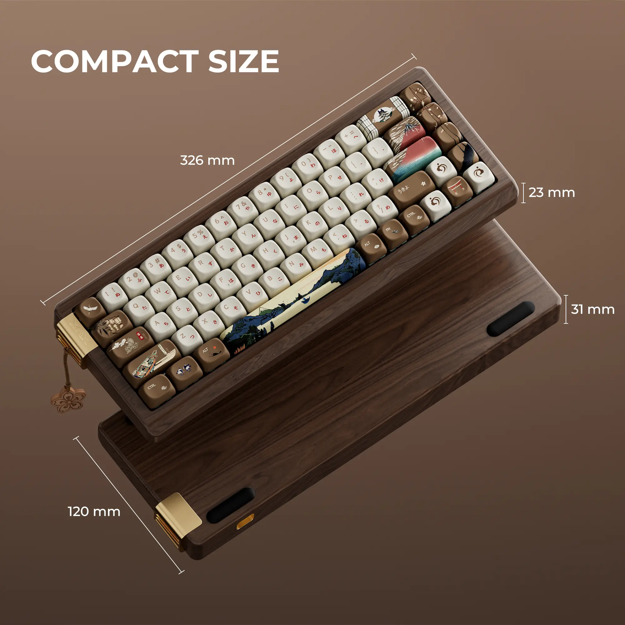 XVX MU68 FujiWave Theme Mechanical Tri-Mode Keyboard Hot Swappable