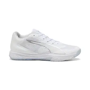 PUMA Mens Accelerate Turbo 4 Volleyball Sneakers Shoes - White