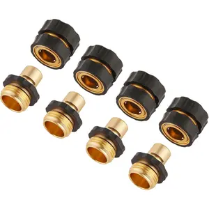 Hardware supplies Amazon.com : Sanpaint 3/4 Inch Garden Hose Quick Connector, Male and Female Quick Connect Hose Fittings, 4 Set : Patio, Lawn & Garden