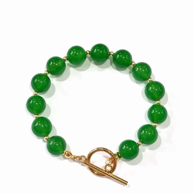 Green jade brazalet #19