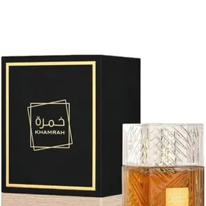 Khamra Perfume Khamra for Men EDP 100 ml - Elegant Black Packaging with Gold Accents