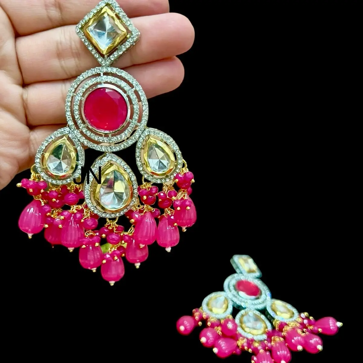 Kundan earrings