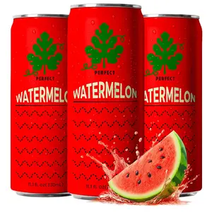 Case of 12  Cans Perfect Watermelon Juice