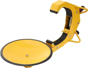 Wheel Lock Clamp, 2 Pack Trailer Wheel Lock, Heavy-Duty Anti Theft Tire Lock, Adjustable Tire Boot Lock, Trailer Wheel Locks for RV Trailers, Cars, Trucks, SUVs