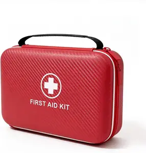First Aid Kit  Smart Compartments Medical Kit with EVA Hard Shell, Large Capacity for Various Emergency Supplies, Emergency Kit for Home, Car, Travel, Businesses, Camping, Hiking, Outdoor Emergencies