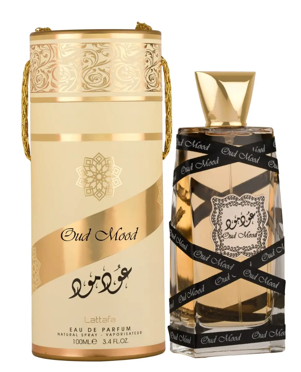 Lattafa Oud Mood Unisex Eau de Parfum, 3.4 fl oz Perfume oud mood