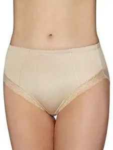 51070261A/51070261XA Exquisite Form Medium Control Top Lace Shaper Panties 2-Pack