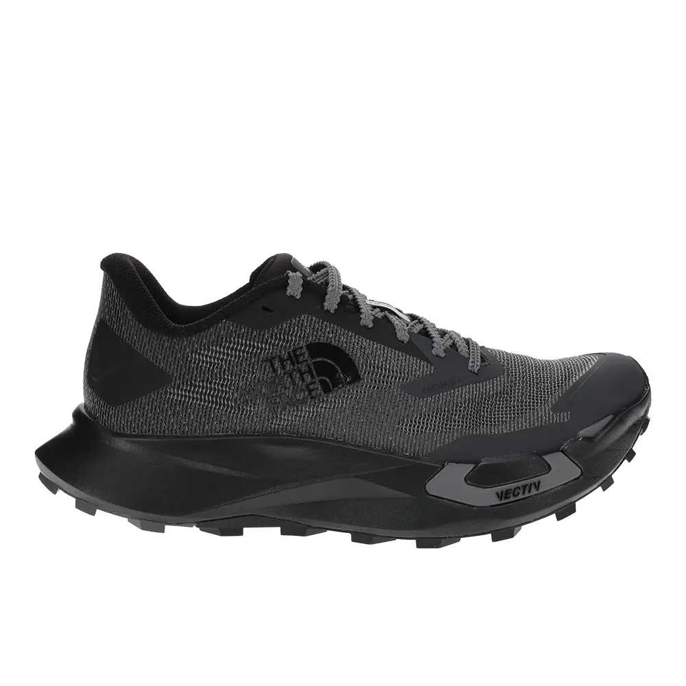 The North Face Mens Vectiv Enduris 4 Trail Running Sneakers Shoes - Black The North Face Mens Vectiv Enduris 4 Trail Running Sneakers Shoes - Black