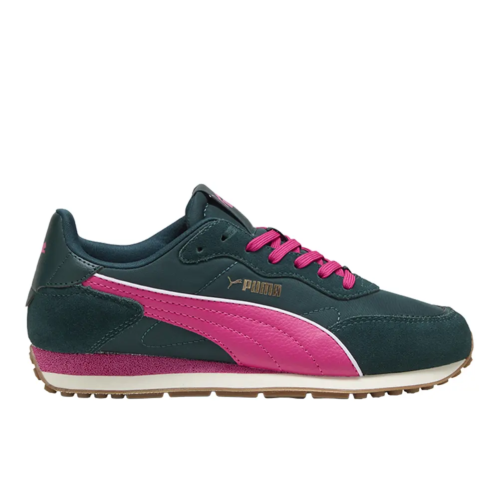 PUMA Womens St Miler Rose Lace Up Sneakers Shoes Casual - Green, Pink