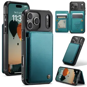 Leather Anti-Drop Shockproof Protective Phone Case Cover for iPhone 17 Pro Max 17 16 15 14 13 12 11, Durable Protection, Stylish Design, Perfect Fit