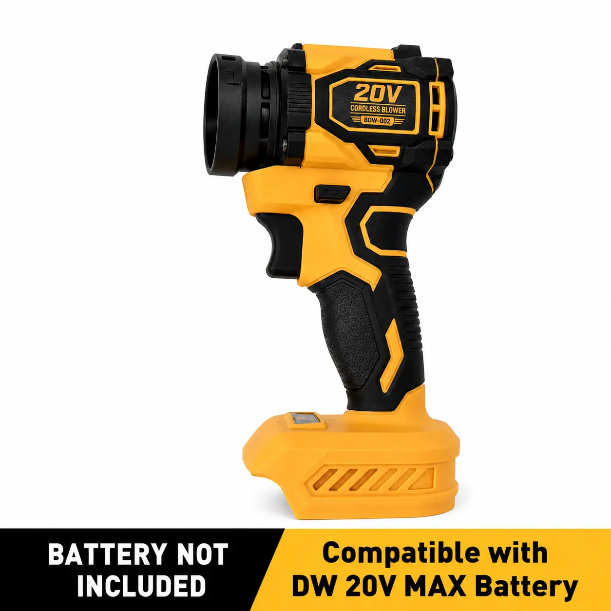 (No Battery) Cordless Mini Compressed Air Duster, Blower & Vacuum Cleaner, Compatible With Dewalt 20V Max Battery, 200 G MAX Wind Power, Blow & Suction Mode, Battery Powered For Lawn Care, Yard, Car, Gift For Husband & Dad