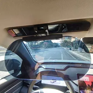 Car Sun Shade Extender Universal Anti-Glare Polarized , Easy Install Uv400 Protection, Acrylic Material, Reduce Glare and UV Rays