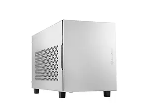 Silverstone SUGO 15 mini-ITX, Aluminum, supports 3 slot full length GPU / ATX PSU / 240mm AIO, USB Type-C x 1, SST-SG15S - Silver