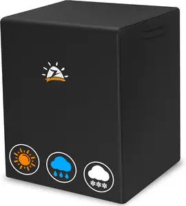 Air Conditioner Cover for Outside Units 36 Inch - 600D Air Conditioning AC Covers , Outdoor Winter Cover for Central AC Condenser, Swamp Cooler, Pool Heater, Heat Pump, HVAC and More