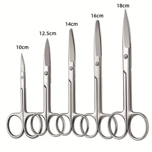 Upgraded Medical Surgical Scissors Steel Small Nail Tools Eyebrow Nose Hair Cut Manicure Makeup Professional Beauty Accessories