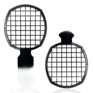 2Pcs Upgraded Twist Combs Hair Sponge Brush, Superior to Hair Sponge for Curls in Men and Women, Dual-sided Design, ABS Material, Ergonomic, Lasting Over a Year, 2 Combs Included