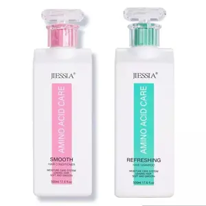 2x500ML Amino Acid Shampoo & Conditioner, Strengthening and Moisturizing Hair Treatment, with Amino Acids, Jojoba and Coconut Oil to Improve Manageability and Added Shine, Suitable for All Hair Types