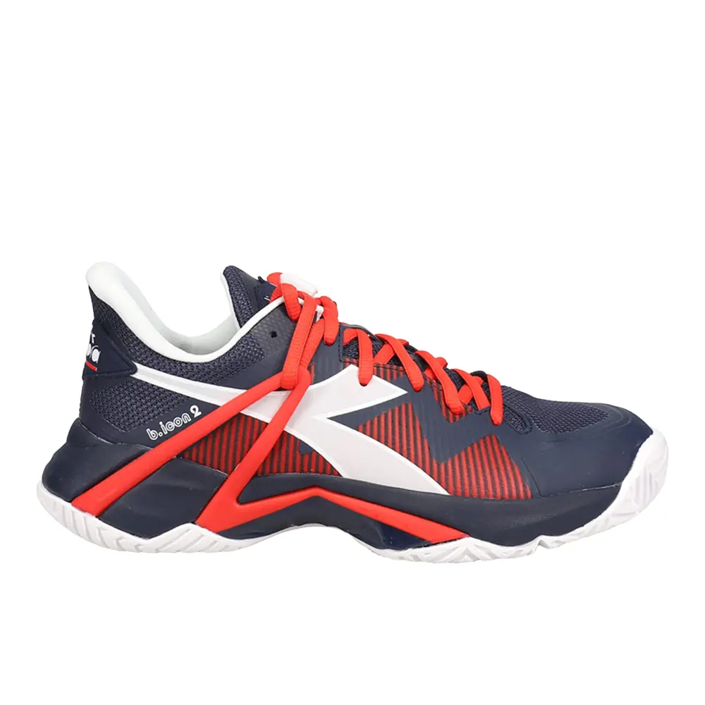 diadora Mens B.Icon 2 All Ground Tennis Sneakers Shoes - Blue