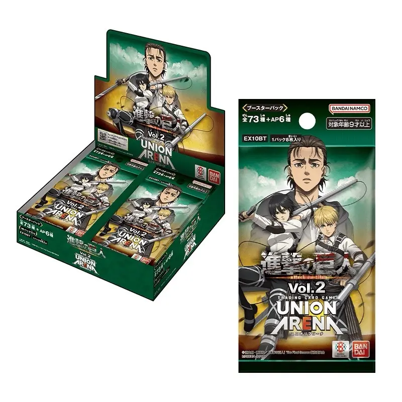 Union Arena Attack On Titan Vol.2 Booster Box 16 Packs