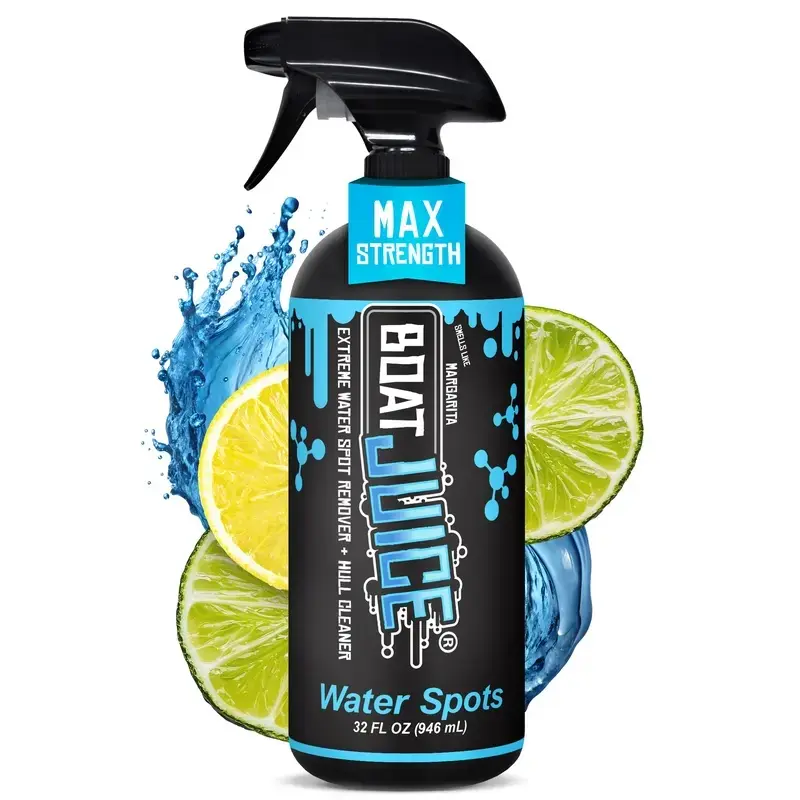 Boat Juice Extreme Water Spot Remover & Hull Cleaner - 2in1 Boat Cleaner Formula - Margarita Scent - 32oz (946ml)