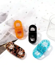 1 pc Creative Magnetic Hair Clip Smart Magnetic Hair Barrette Minimalist Claw Clip Strong Hold Hair Accessory Gift for Women Hair Claws