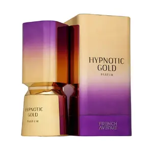FRENCH AVENUE Hypnotic Gold Unisex EDP - 100ML (3.4oz) Citrus-Spice Fragrance with Citrus Top Notes, Warm Spice Heart, Vanilla Base, Long-Lasting for Unisex Wear