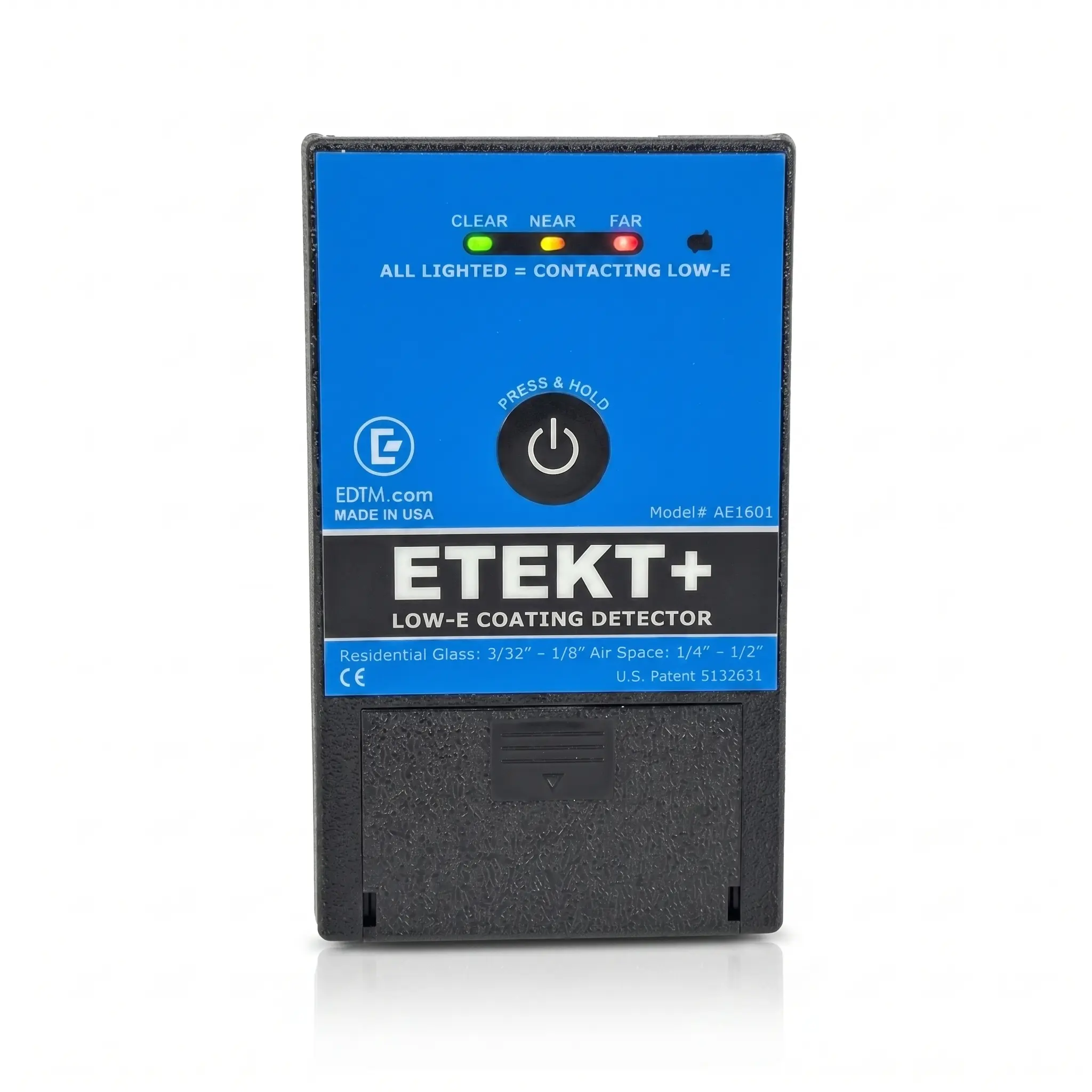 EDTM ETEKT+ Low-E Detector (AE1601) Handheld, Battery-Powered Digital Tool – Made in USA