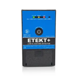 EDTM ETEKT+ Low-E Detector (AE1601) Handheld, Battery-Powered Digital Tool – Made in USA