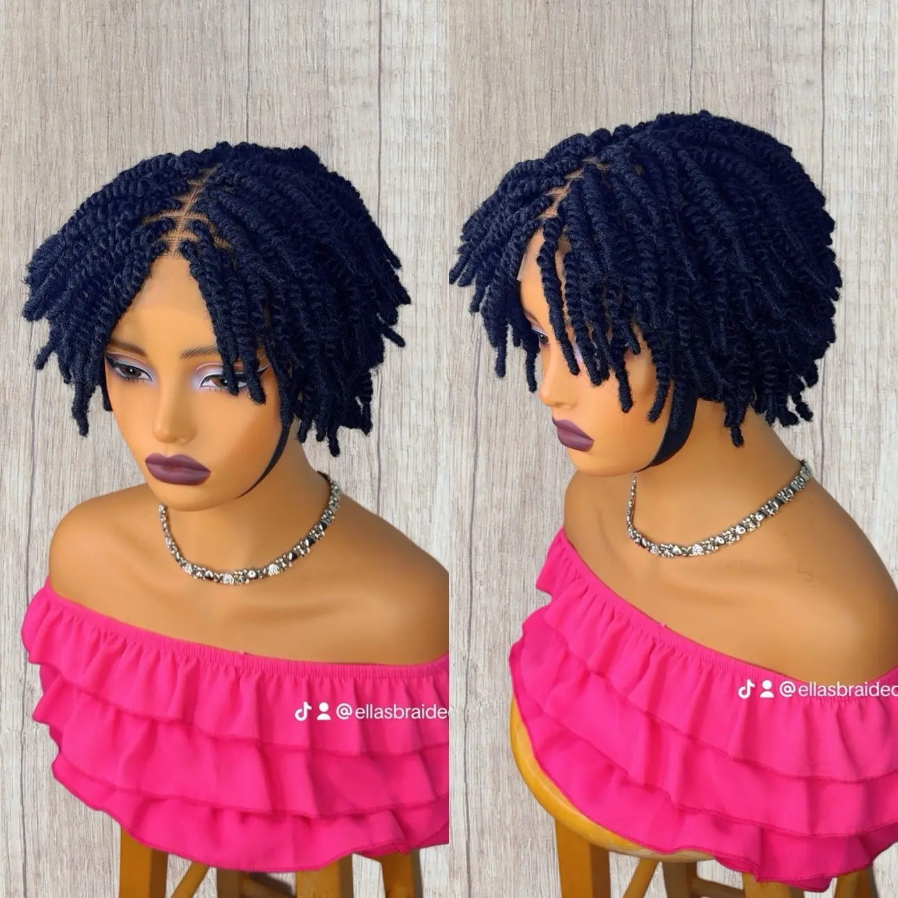 5*5 lace closure kinky twists