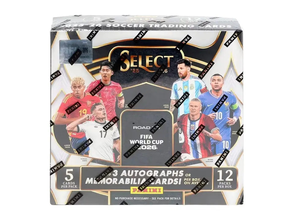 2025-26 Panini Select Road to FIFA World Cup Soccer Hobby Trading Cards