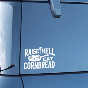 Raise Hell Eat Cornbread - RHEC - Vinyl Decal Sticker for Cars, Trucks and More