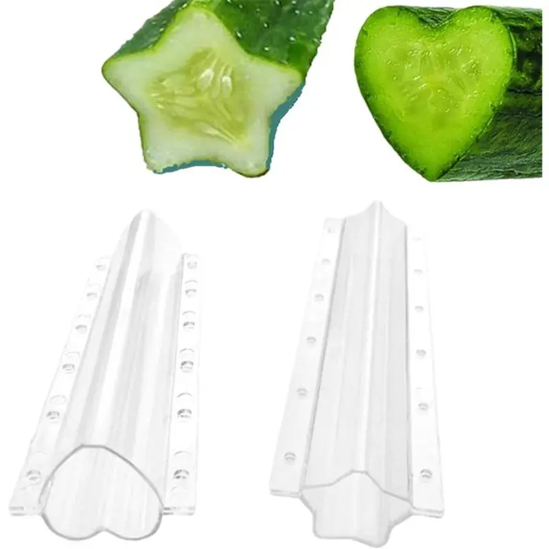 Reusable Plastic Garden Planting Molds, Heart-Shaped Star Transparent Vegetable Fruit Growers, Perfect for Urban Gardening & Home Use, Vegetable Planters