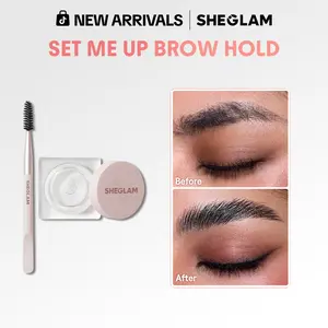 SHEGLAM Set Me Up Brow Hold-Crystal Clear Waterproof Eyebrow Gel No Smudge Long Lasting Shaping Eyebrow Wax Eyebrow-Effortlessbeauty- Coachella-mothersdaygift