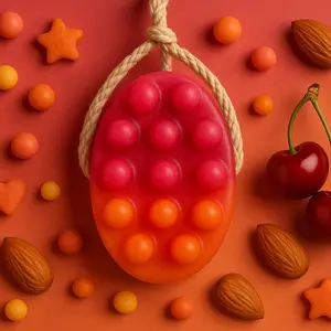 Candy Crush Moisturizing Soap Bar | Almond Oil Infused Glycerin Soap Bar For Hydrated Skin