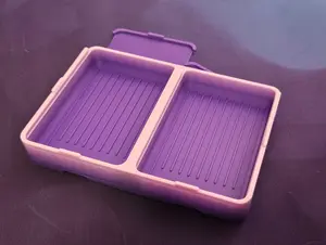 SDUO, Small Dual Diamond Painting Tray, 3D Printed Stackable Drill Organizer